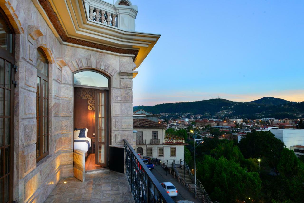 Hotel Cruz Del Vado Cuenca Bagian luar foto